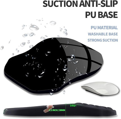 Ergonomic Raised Mouse Pad Wrist Support