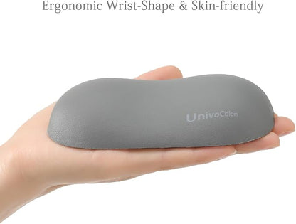UnivoColors Design-Wave Wrist Rest, Artificial Sheepskin+Memory