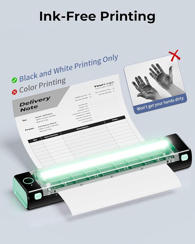 Phomemo Portable Printers Wireless