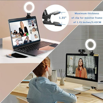 Video Conference Lighting Kit, Ring Light