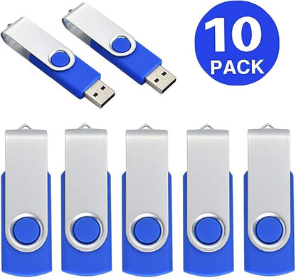 Aiibe 2GB Flash Drive USB Flash Drive Thumb Drives 2G USB 2.0 Memory Stick