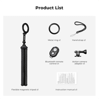 K&F Concept Flexible Tripod, Magnetic Flexible Phone Stand