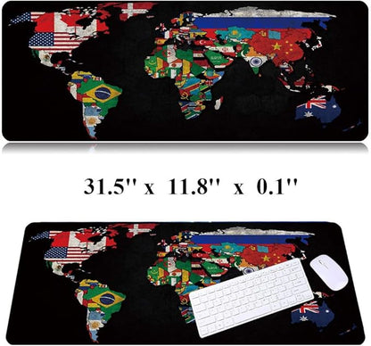 RTGGSEL 31.5x11.8 Inch Non-Slip Long Extended Large Gaming Mouse Pad