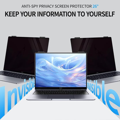 Laptop Privacy Screen 13.3 inch, 9H Hanging Privacy Screen
