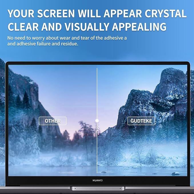 Laptop Privacy Screen 13.3 inch, 9H Hanging Privacy Screen