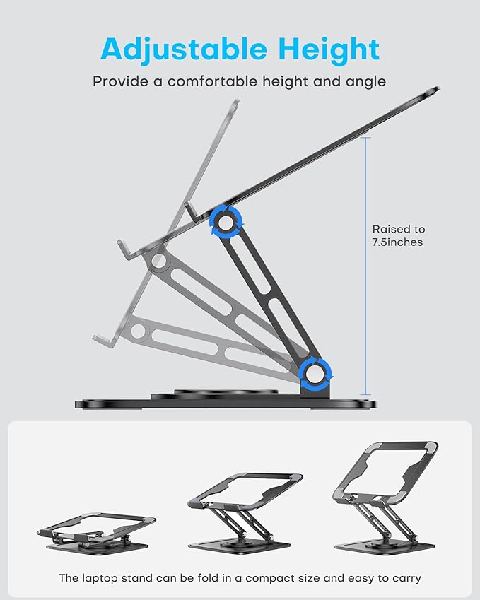 Adjustable Laptop Stand, Computer Stand