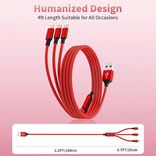 Multi Charging Cable, Micro USB, IP Port