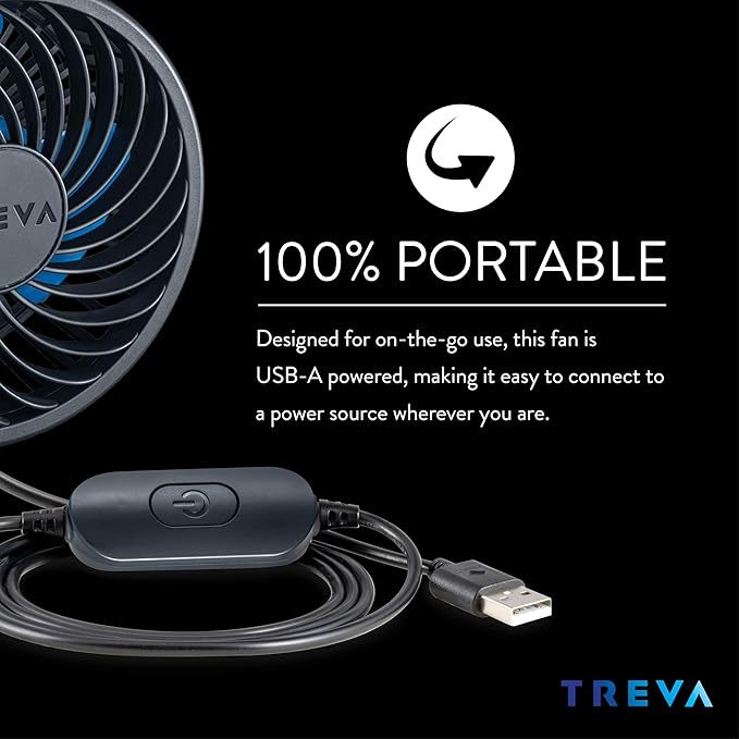 Treva 3.5 Inch USB Powered Fan