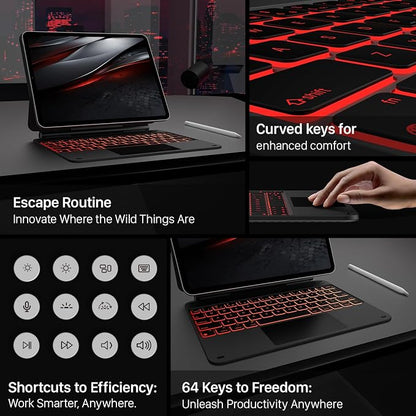 typecase Edge Keyboard Case for iPad Pro 11-inch2024, Magic Keyboard