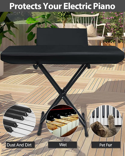 Stretchy Electric Piano Keyboard Covers
