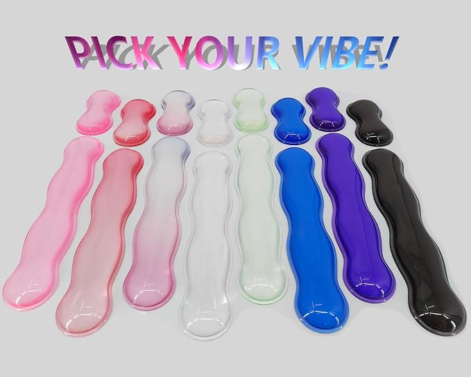 Gel Wrist Rest for Keyboard and Mouse, Wrist Rest for Keyboard, Mouse Wrist