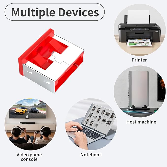 100PCS USB Metal Port Lock Blocker