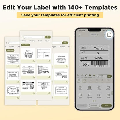 SUPVAN T50M Pro Bluetooth Label Maker Machine
