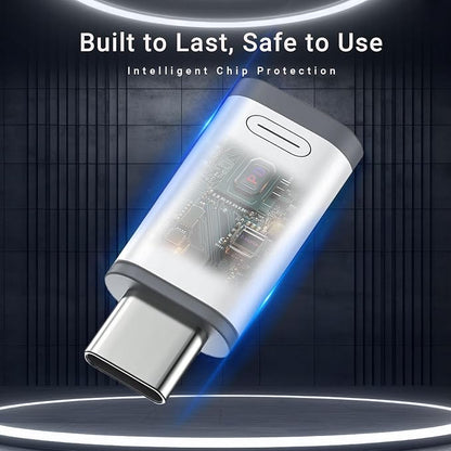 4 Pack Lightning to USB C Adapter