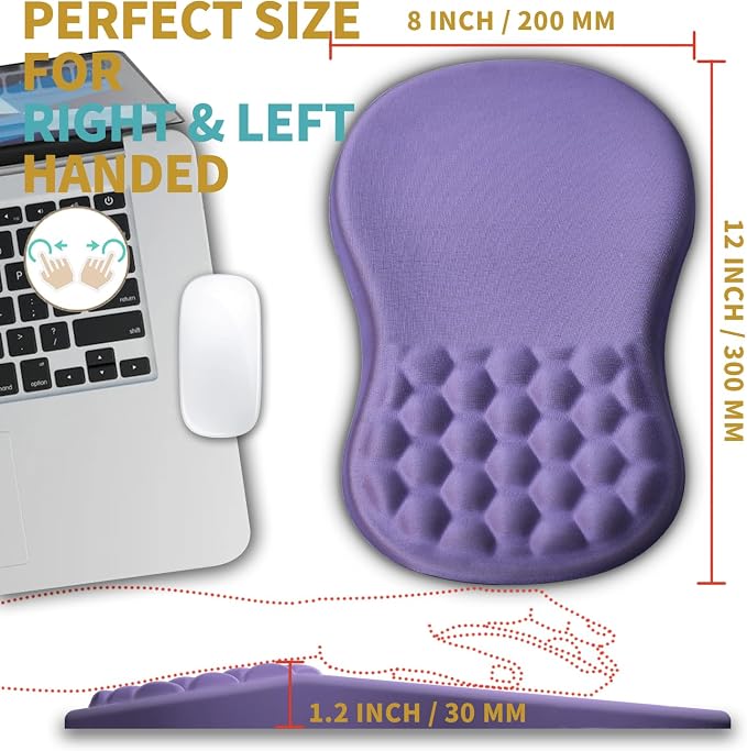 Hokafenle Ergonomic Mouse Pad Wrist Support