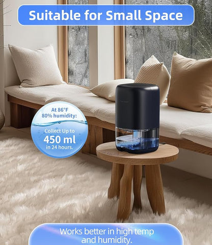 TABYIK Dehumidifier, 35 OZ Small Dehumidifiers