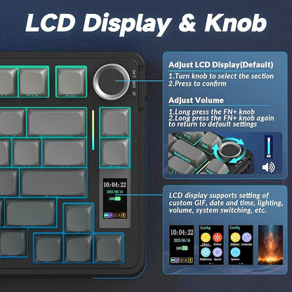 AULA S75 PRO Wireless Gaming Keyboard