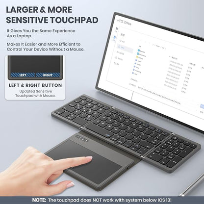Foldable Bluetooth Keyboard