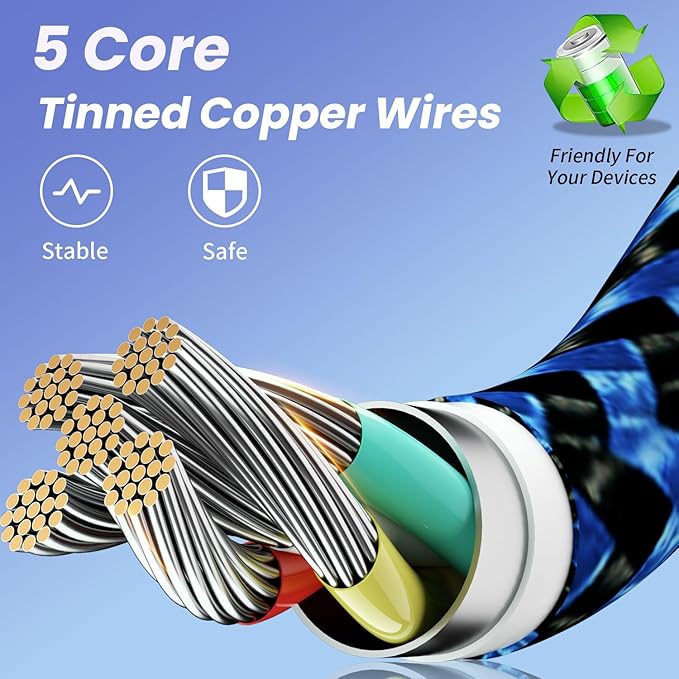 Multi Charging Cable, 3 in 1 Charging Cable