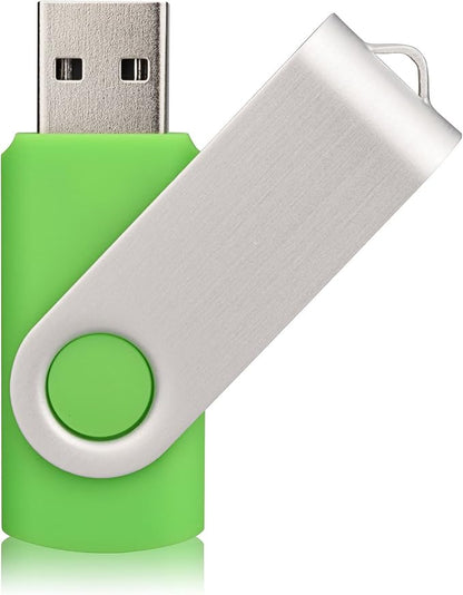 Aiibe 10 Pack 64 GB USB Flash Drives Thumb Drive Jump Drives 64GB 2.0 Flash