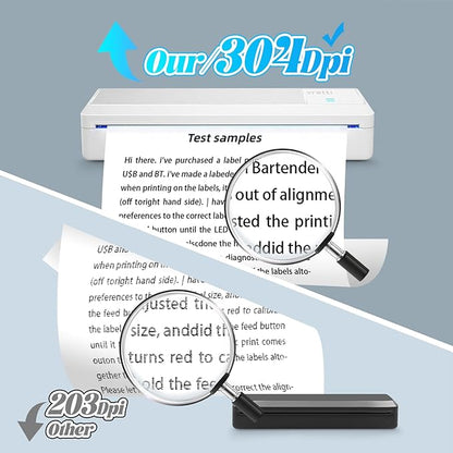vretti P83 Portable Printers Wireless
