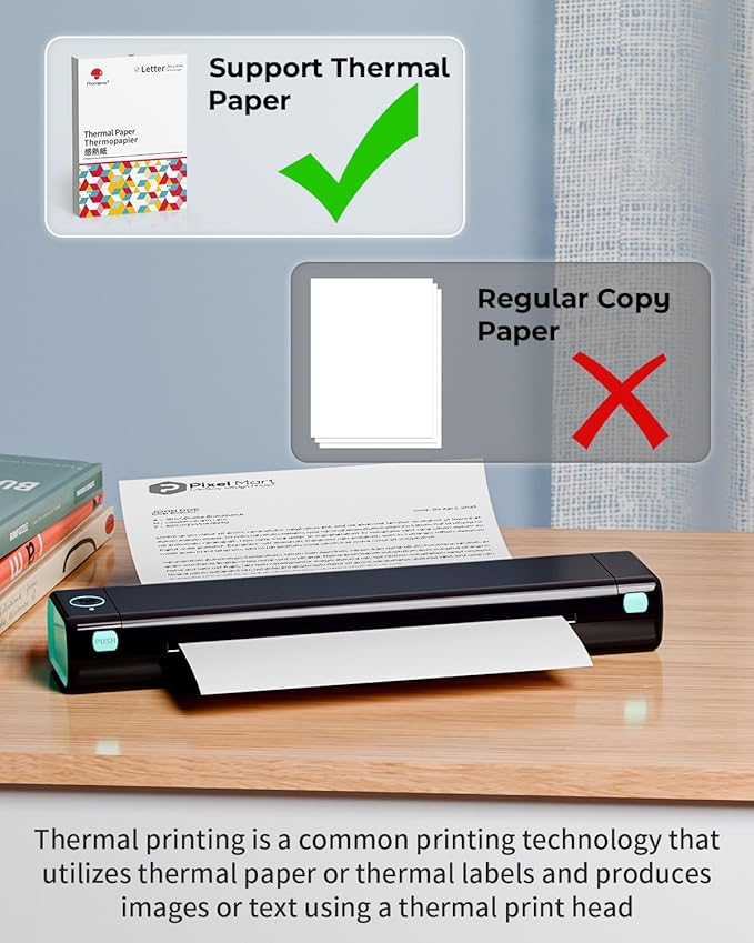 Phomemo Portable Printers Wireless