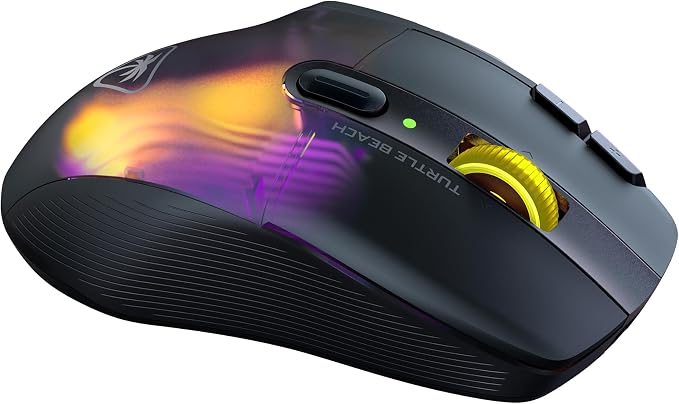 Turtle Beach Kone XP Air Wireless Customizable Ergonomic RGB Gaming Mouse