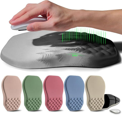 Ergonomic Raised Mouse Pad Wrist Support