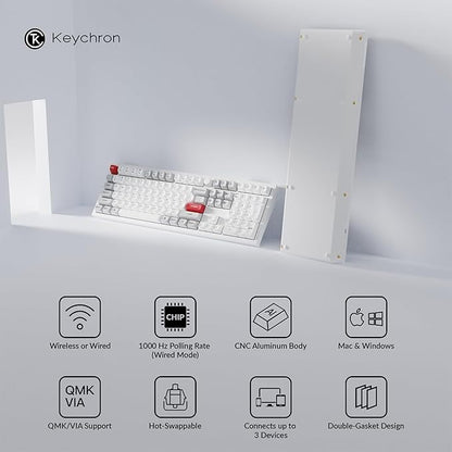 Keychron Q6 Pro Full-Size Bluetooth Custom Mechanical Keyboard