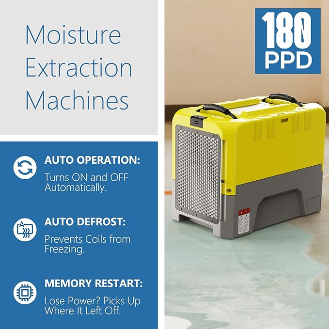ALORAIR 180 PPD Commercial Dehumidifier