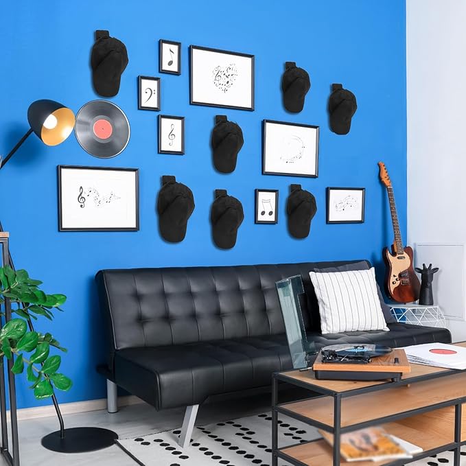 12 Pcs Headphone Wall Hangers Adhesive Gaming Headset Holder Hooks