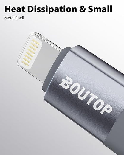 USB C to Lightning Adapter, Type C to Lightning Adapter Support 36W PD Fast