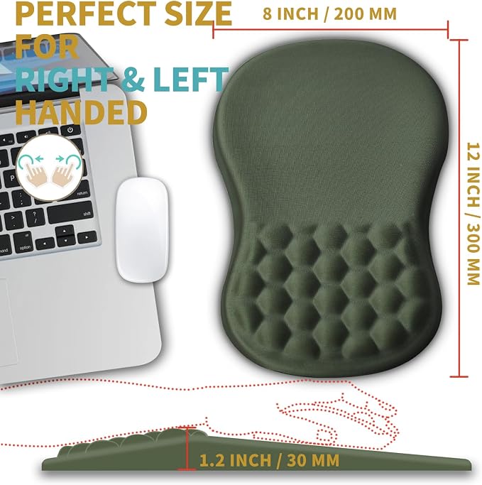 Hokafenle Ergonomic Mouse Pad Wrist Support