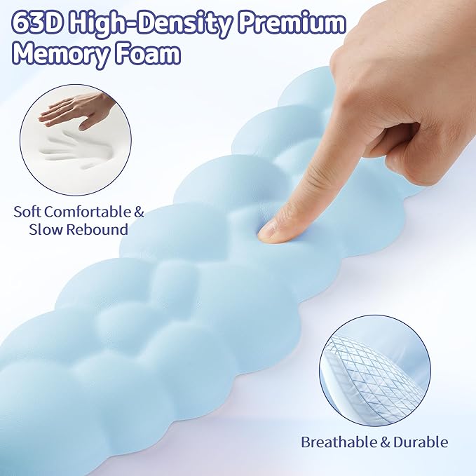 Cloud Wrist Rest Keyboard, Cloud Keyboard Wrist Pad Set