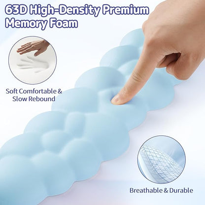 Cloud Wrist Rest Keyboard, Cloud Keyboard Wrist Pad Set