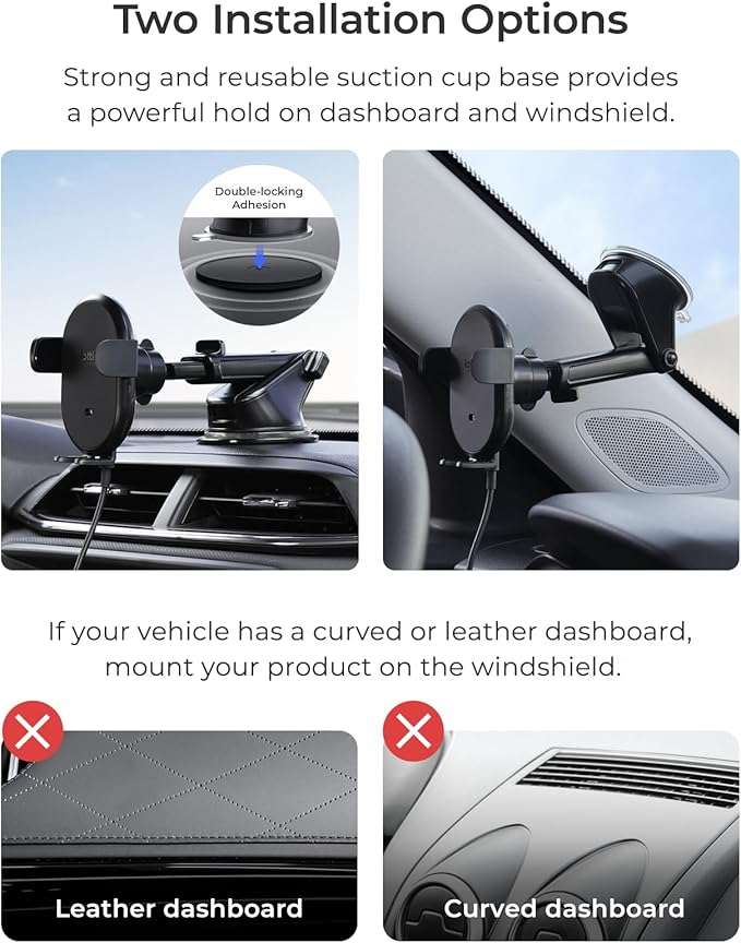iOttie Auto Sense 2 Dash & Windshield Car Phone Holder