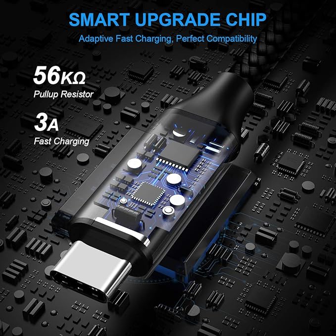 etguuds 6ft USB A to USB C Cable 3A Fast Charging,