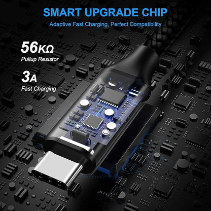 etguuds 6ft USB A to USB C Cable 3A Fast Charging,