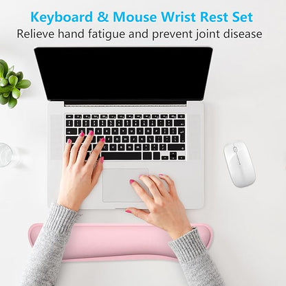 Dapesuom Enlarge Keyboard Wrist Rest, Cute Memory Foam Keyboard Wrist Cushion