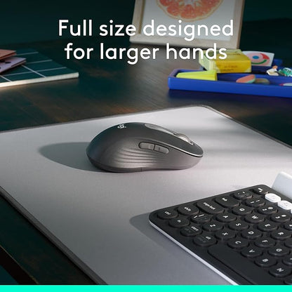 Logitech Left Handed Wireless Mouse Signature M650 L Full Size