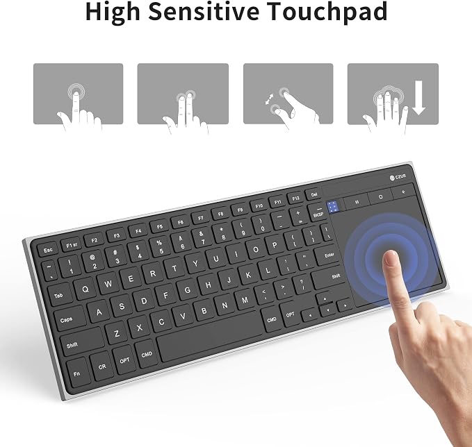 CZUR Rechargeable Bluetooth Keyboard