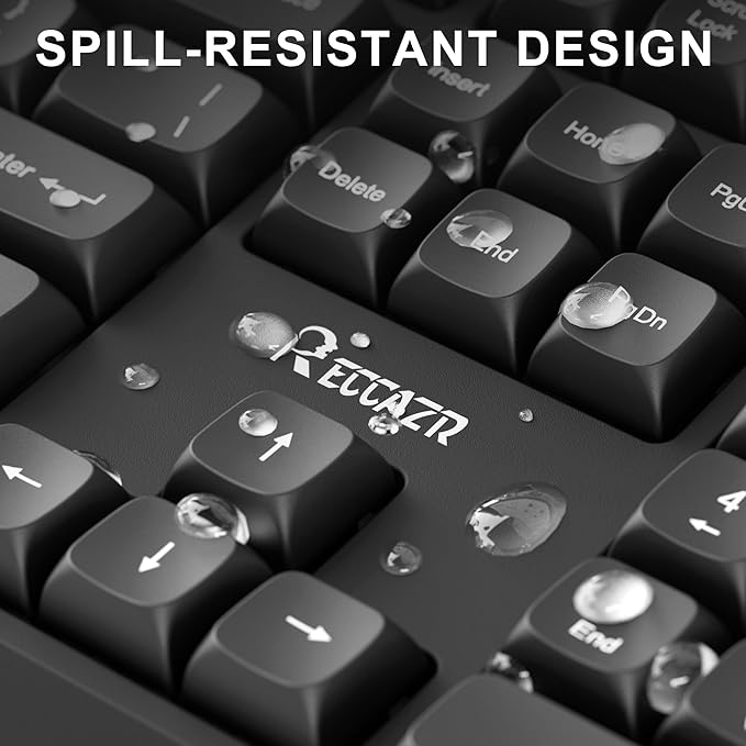 Wireless Keyboard and Mouse Combo