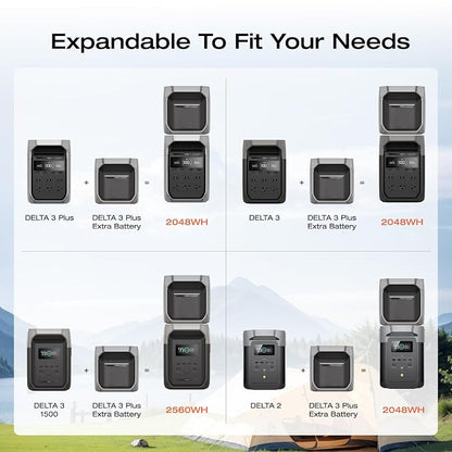 EF ECOFLOW Portable Power Station DELTA 3 Plus