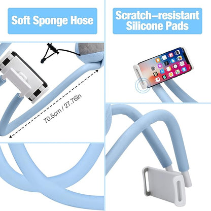 Moko Neck Phone Holder, Lazy Gooseneck Phone Pillow Holder Bracket,
