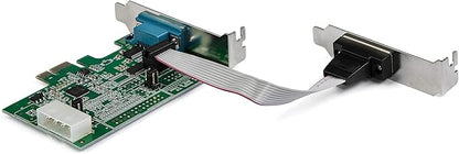 StarTech.com 2-port PCI Express RS232 Serial Adapter Card