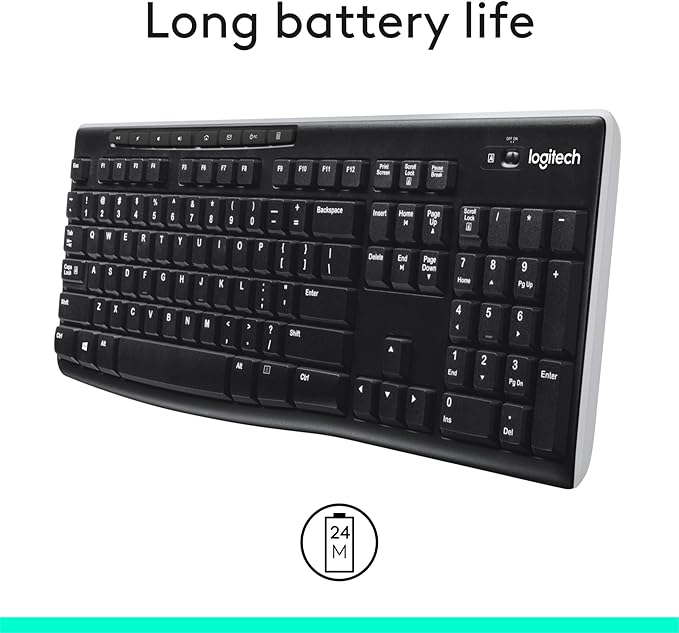 Logitech K270 Wireless Keyboard