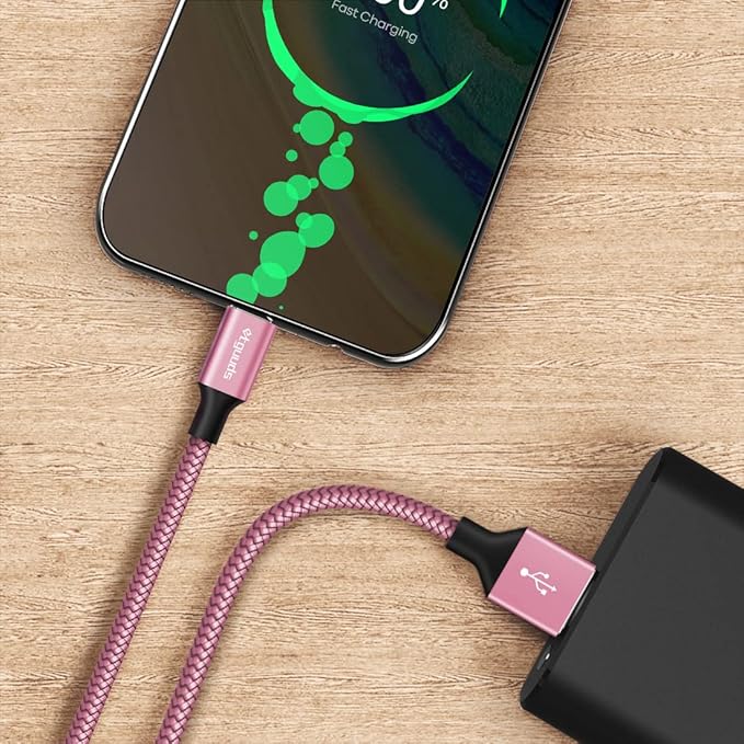 etguuds 6.6ft USB A to USB C Cable 3A Fast Charging,
