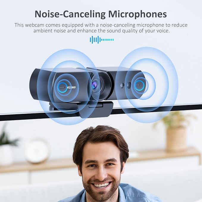 NexiGo HelloCam, 1080P Webcam