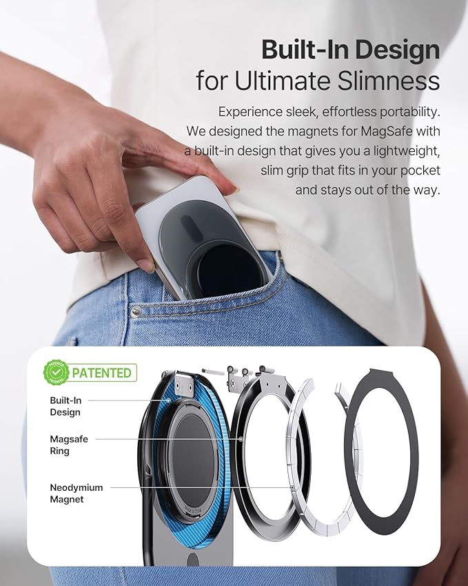 Sinjimoru Phone Grip Stand, Compatible