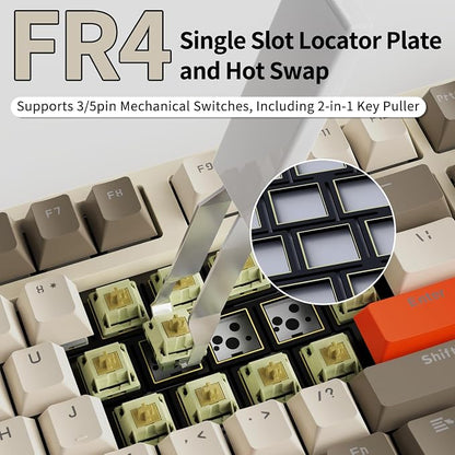 DAIDAI×AJAZZ AK35I V3 Full Size Hot Swap Mechanical Gaming Keyboard